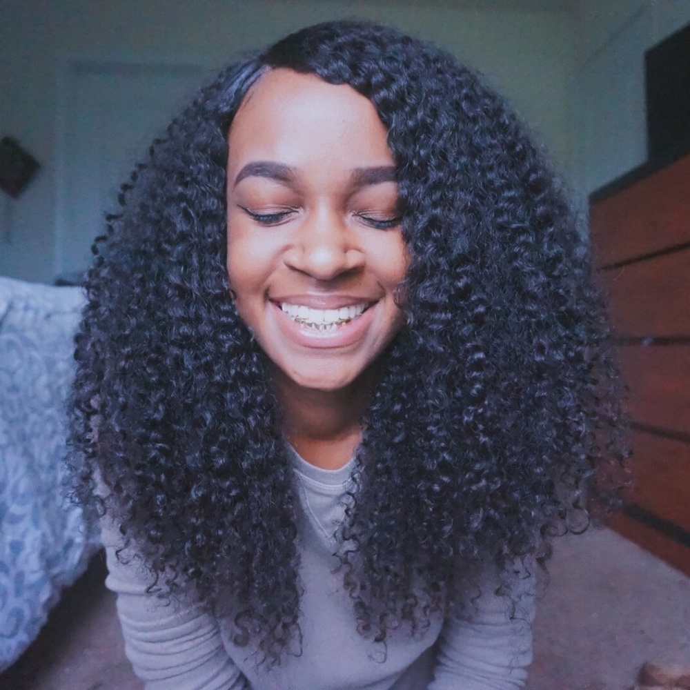 Tight Curly 18 inch Lace Front Wig